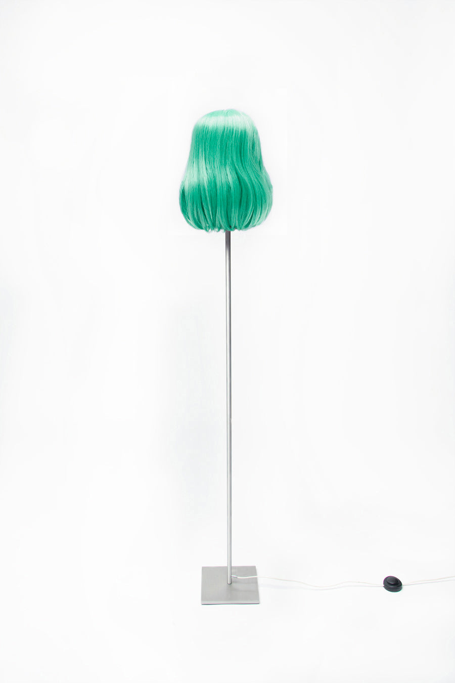 scalp standing lampshade - emerald